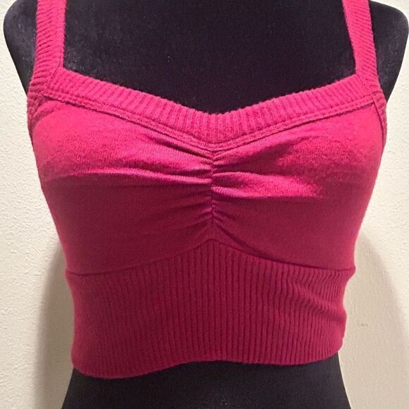 NWT Small Knitted Top Maroon L Space - Picture 4 of 6